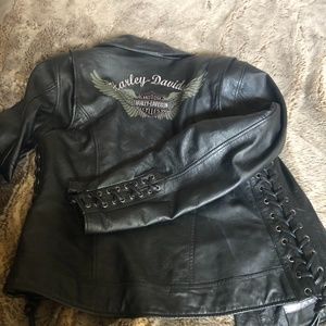 Harley Davidson Leather Riding Jacket
